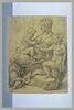 L'Enfant prenant le sein de la Vierge, et saint Jean lui montrant un oiseau, image 2/2