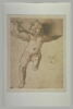 Un ange volant, vu de face et soutenant un globe, image 2/2