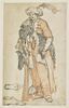 Personnage debout, coiffé d'un turban, image 1/2