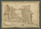 Batiment avec une tour en ruine, image 1/2