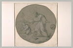 Saint Augustin et l'enfant vidant la mer dans un trou avec une coquille, image 1/2