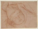 Figure d'enfant endormi, image 1/2