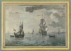 Marine au soleil couchant, image 1/3