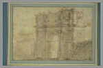 L'arc de triomphe de Constantin, à Rome, image 2/3