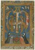 Deux dévotes en prière devant un double monogramme Jhesus Maria, image 2/4