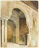 Alhambra de Grenade : Entrée de la Salle des Deux Soeurs., image 1/3