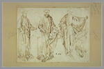 Saint Laurent, saint Etienne et saint Martin partageant son manteau, image 2/2