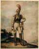 Officier de carabiniers en pied dans un paysage, image 1/2