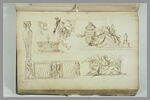 Etudes de sarcophage et de motifs décoratifs, image 2/2