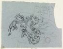 Etude de figures d'après le Jugement dernier de Michelangelo, image 1/2