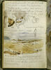 Croquis d'arabes, paysage et notes manuscrites, image 4/4
