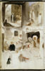 Rues et boutiques avec personnages, notes manuscrites, image 3/3