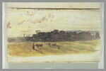 Paysage de campagne avec le château de Falaise, image 2/2