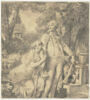 Portrait d'un couple dans un parc, image 1/3