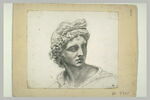 Tête et buste de l'Apollon du Belvédère, image 2/2
