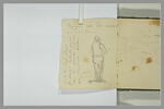 Notes manuscrites et personnage de dos, image 2/2
