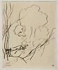 Paysage boisé, avec un personnage près d'un arbre, image 1/4
