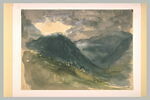 Montagnes par temps sombre et brumeux, image 2/2