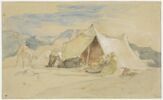 Un campement arabe avec des chevaux, image 1/2