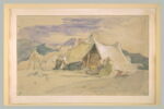 Un campement arabe avec des chevaux, image 2/2