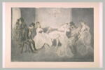 Au salon, scène de maison close, image 2/2