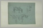 Etudes de vaches debout, image 1/2