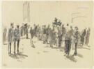 Passants dans une rue, image 1/2