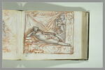 Femme nue, allongée sur un lit, que regardent deux personnages, image 2/2