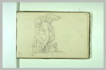 Etude d'après l'antique d'une figure ailée, accroupie, image 2/2