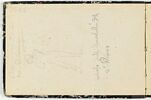 Figure debout ; note manuscrite, image 1/4