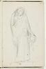 Figure drapée tenant une couronne, image 1/2
