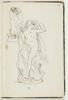 Deux études de femme drapée, image 1/2