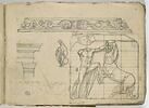 Combat d'un Centaure et d'un Lapithe, d'après un bas-relief antique, image 1/6
