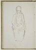 Personnage assis, image 1/2