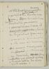 Annotations manuscrites : discours prononcé en l'honneur de Baudry, image 1/2