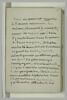 Annotations manuscrites : discours prononcé en l'honneur de Baudry, image 2/2