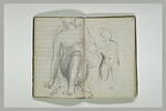 Statue d'une femme nue, accroupie, image 2/2