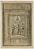 Vierge à l'Enfant apparaissant à saint Jérôme, saint Paul, sainte Catherine, image 1/2