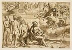 Jupiter sur son char, avec Mercure, les Trois Grâces, Vénus et l'Amour, image 1/2