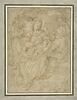La Vierge allaitant l'Enfant, avec saint Joseph, image 1/2