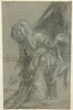 Etude pour la figure de la Vierge de l'Annonciation du musée des Beaux-Arts de Caen, image 1/2