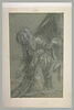 Etude pour la figure de la Vierge de l'Annonciation du musée des Beaux-Arts de Caen, image 2/2