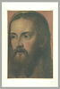 Tête d'homme aux cheveux longs et barbu, peut-être pour le Christ, image 2/2
