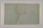 Enfant portant une couronne, et buste d'un autre enfant, image 2/2