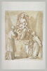 Vierge à l'Enfant assis sur un trône et deux saints, image 2/2