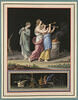 Trois femmes, scène de sacrifice ; dragon et cygne, image 1/2