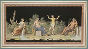 Jeune femme dansant devant Apollon et deux fleuves, image 1/2