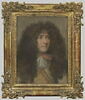 Etude d'après le visage de Louis XIV de trois quarts tourné vers la droite., image 2/2