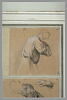Un diciple de saint Bruno, les bras croisés : étude pour le sixième tableau, image 2/2
