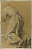 Saint Bruno à genoux : étude pour le douzième tableau, image 1/2